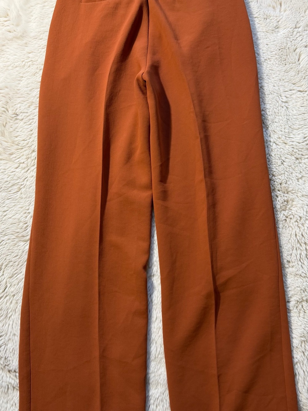 Alfred Rust-Brown Tailored Effortless Pant - Picture 2 of 3